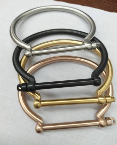 4 colors fashion stainless steel bracelets bangles screw buckle horseshoe gold charms cuff femme pulseira masculina1469982, Golden;silver
4 colors fashion stainless steel bracelets bangles screw buckle horseshoe gold charms cuff femme pulseira masculina1469982, Golden;silver