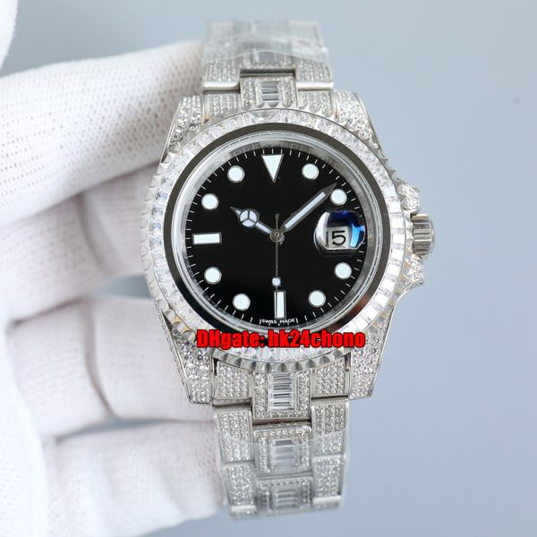 dr factory watches 116610 full diamond 40mm 904l eta2836 automatic mens watch black dial gypsophila pave diamonds bracelet gents wristwatche, Slivery;brown
dr factory watches 116610 full diamond 40mm 904l eta2836 automatic mens watch black dial gypsophila pave diamonds bracelet gents wristwatche, Slivery;brown