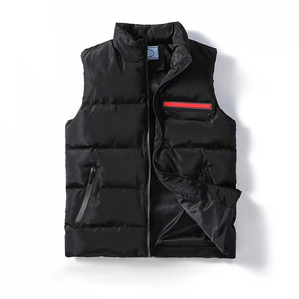 designer vest men jacket fashion standing neck letter embroidery printed down tank coat autumn winter warm lightweight casual couple tank me, Black;white
designer vest men jacket fashion standing neck letter embroidery printed down tank coat autumn winter warm lightweight casual couple tank me, Black;white