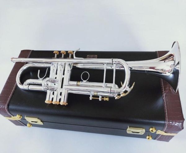 new bach trumpet quality lt197s99 trumpet b flat silver plated professional trumpet musical instruments gift1847330
new bach trumpet quality lt197s99 trumpet b flat silver plated professional trumpet musical instruments gift1847330