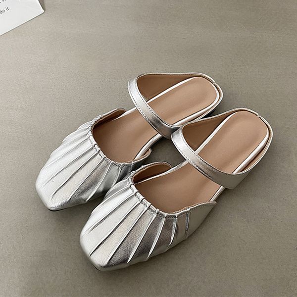 women's flat shoes fashion slippers casual sandals 2023 new trend summer baotou slippers with outdoor women's shoes., Black
women's flat shoes fashion slippers casual sandals 2023 new trend summer baotou slippers with outdoor women's shoes., Black