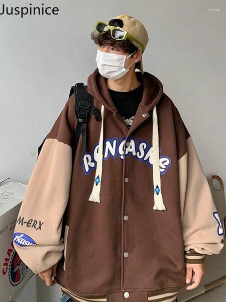 men's hoodies juspinice men y2k embroidery sweatshirt 2023 autumn japanese hooded streetwear korean fashions bomber jacket, Black
men's hoodies juspinice men y2k embroidery sweatshirt 2023 autumn japanese hooded streetwear korean fashions bomber jacket, Black