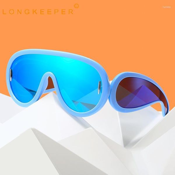 sunglasses 2023 y2k oversized steampunk for women sports one-piece large frame punk sun glasses ladies, White;black
sunglasses 2023 y2k oversized steampunk for women sports one-piece large frame punk sun glasses ladies, White;black