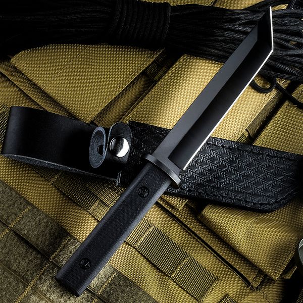 tactical fixed blade hunting knife 7cr13mov steel blade camping outdoor self-defense tools
tactical fixed blade hunting knife 7cr13mov steel blade camping outdoor self-defense tools