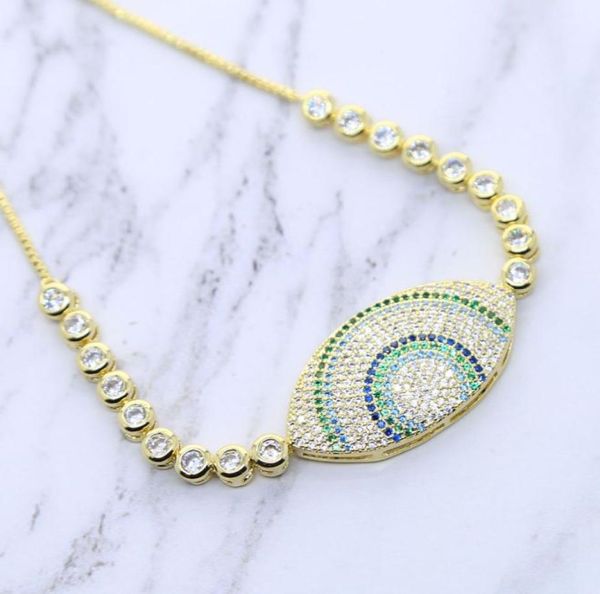 new fashion evil eye gold color round tennis bracelet bangle for women paved color cz adjustable luxury jewelry for wedding engage7349499, Golden;silver
new fashion evil eye gold color round tennis bracelet bangle for women paved color cz adjustable luxury jewelry for wedding engage7349499, Golden;silver