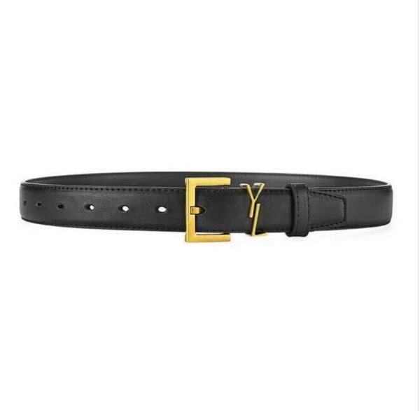 belt for women genuine leather 3.0cm width men designer belts y buckle cnosme womens waistband cintura ceintures with box, Black;brown 
belt for women genuine leather 3.0cm width men designer belts y buckle cnosme womens waistband cintura ceintures with box, Black;brown