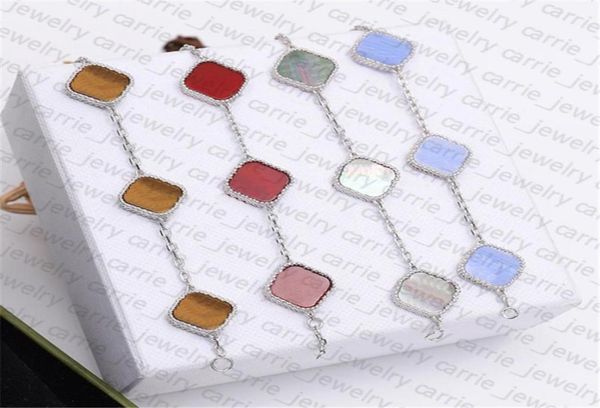 designer bracelets classic clover bracelet fashion five flower for man woman gold silver optional 18 color 154133, Golden;silver
designer bracelets classic clover bracelet fashion five flower for man woman gold silver optional 18 color 154133, Golden;silver