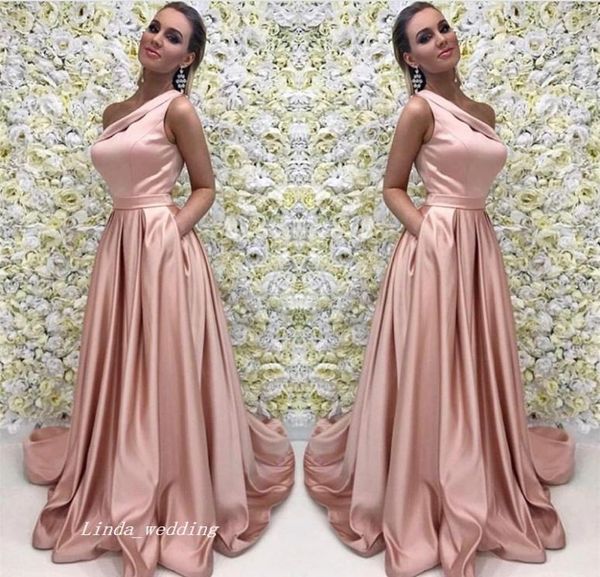a line pink long evening dress one shoulder satin formal prom party event gown plus size custom made8398983, Black;red
a line pink long evening dress one shoulder satin formal prom party event gown plus size custom made8398983, Black;red