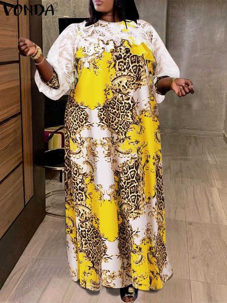 basic casual dresses plus size 5xl maxi dress bohemian printed party dress 2023 vonda casual lace patchwork ruffled robe women holiday vesti, Black;gray
basic casual dresses plus size 5xl maxi dress bohemian printed party dress 2023 vonda casual lace patchwork ruffled robe women holiday vesti, Black;gray