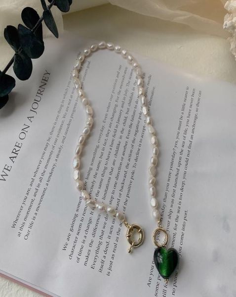 vintage french style baroque pearl choker necklace luxury green emerald heart pendant necklace for valentine039s day gifts8600561, Silver
vintage french style baroque pearl choker necklace luxury green emerald heart pendant necklace for valentine039s day gifts8600561, Silver