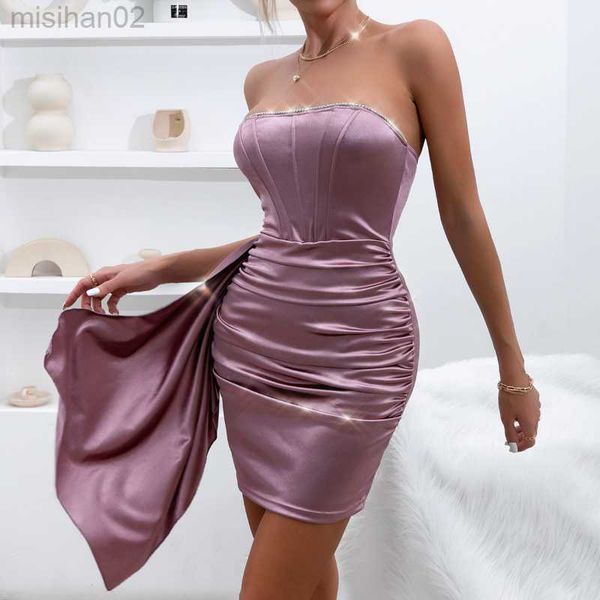 basic casual dresses fashion new crystal strapless prom dress irregular fishbone corset folds women dresses for party and wedding hkd230807, Black;gray
basic casual dresses fashion new crystal strapless prom dress irregular fishbone corset folds women dresses for party and wedding hkd230807, Black;gray