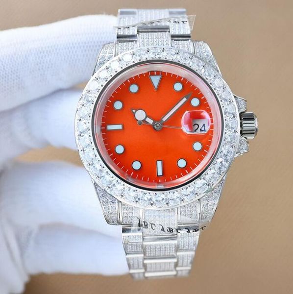 diamond watch 42mm mens watch automatic mechanical watch waterproof fashion business wristwatch montre de luxe watches for men-05, Slivery;brown
diamond watch 42mm mens watch automatic mechanical watch waterproof fashion business wristwatch montre de luxe watches for men-05, Slivery;brown