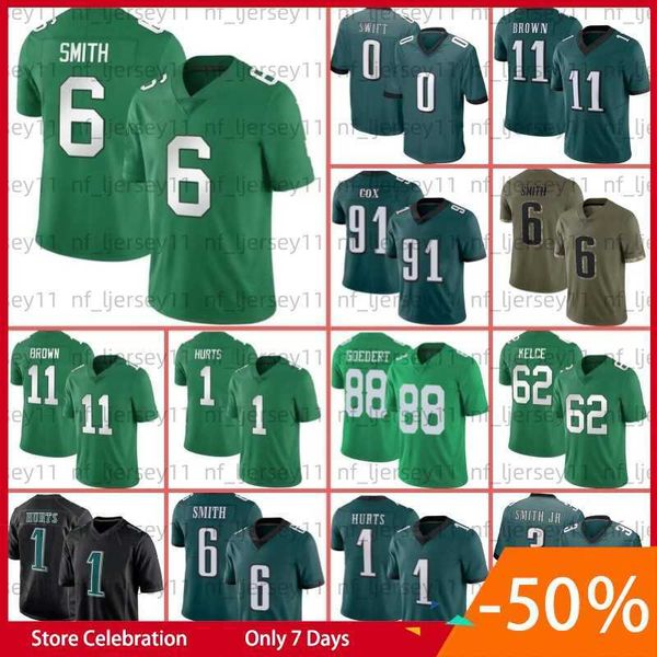 jalen hurts jersey football d'andre swift 11 aj brown devonta smith mailata goedert jason kelce darius slay graham edwards haason reddi, White;black
jalen hurts jersey football d'andre swift 11 aj brown devonta smith mailata goedert jason kelce darius slay graham edwards haason reddi, White;black