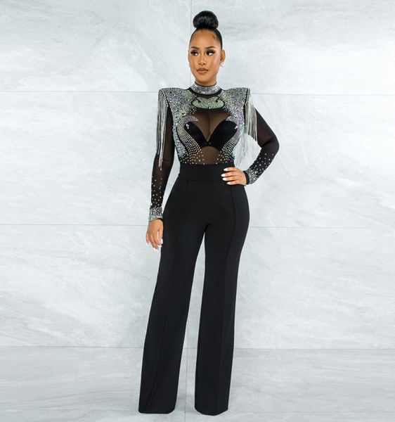 women's jumpsuits & rompers elegant black rhine embellishment wide leg chic womens sequins fringed bodycon birthday outfits7412091, Black;white
women's jumpsuits & rompers elegant black rhine embellishment wide leg chic womens sequins fringed bodycon birthday outfits7412091, Black;white