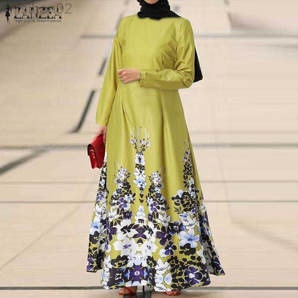 basic casual dresses women spring muslim floral printed robes zanzea long dress islamic clothing bohemian long sleeve abaya hijab dresses ei, Black;gray
basic casual dresses women spring muslim floral printed robes zanzea long dress islamic clothing bohemian long sleeve abaya hijab dresses ei, Black;gray