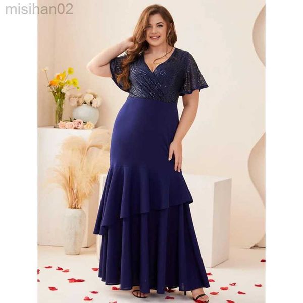 basic casual dresses summer plus size 4xl5xl royal blue sequin short sleeve v neck dress elegant luxury party maxi fishtail dresses 2023 plu, Black;gray
basic casual dresses summer plus size 4xl5xl royal blue sequin short sleeve v neck dress elegant luxury party maxi fishtail dresses 2023 plu, Black;gray