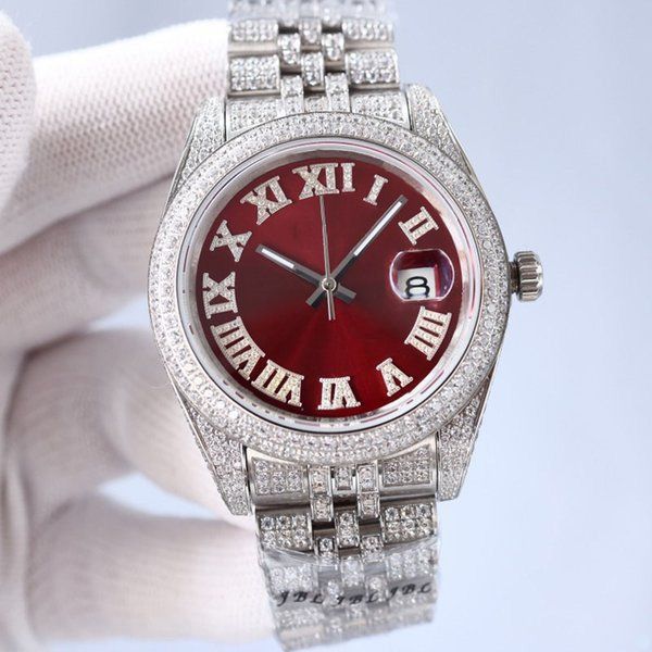 luxury womens watch with box wristwatch datejust 41mm mechanical movement full stainless steel super luminous glass waterproof dhgate montre, Slivery;brown
luxury womens watch with box wristwatch datejust 41mm mechanical movement full stainless steel super luminous glass waterproof dhgate montre, Slivery;brown