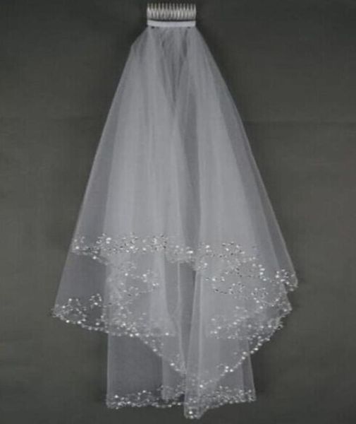 wedding veils wedding bridal veil 2layer handmade beaded crescent edge bridal accessories veil white and ivory color in stock6202123, Black
wedding veils wedding bridal veil 2layer handmade beaded crescent edge bridal accessories veil white and ivory color in stock6202123, Black