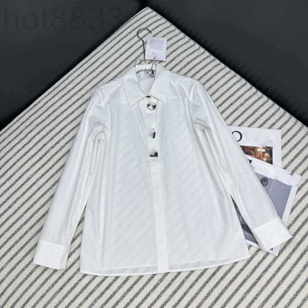 women's blouses & shirts designer 23 autumn/winter new sweet temperament slim and age reducing loose fit pin button shirt aj26, White
women's blouses & shirts designer 23 autumn/winter new sweet temperament slim and age reducing loose fit pin button shirt aj26, White