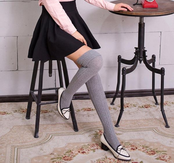 knitted over knee high socks women autumn winter warm long stockings solid color black grey coffee color whole socks9733744
knitted over knee high socks women autumn winter warm long stockings solid color black grey coffee color whole socks9733744