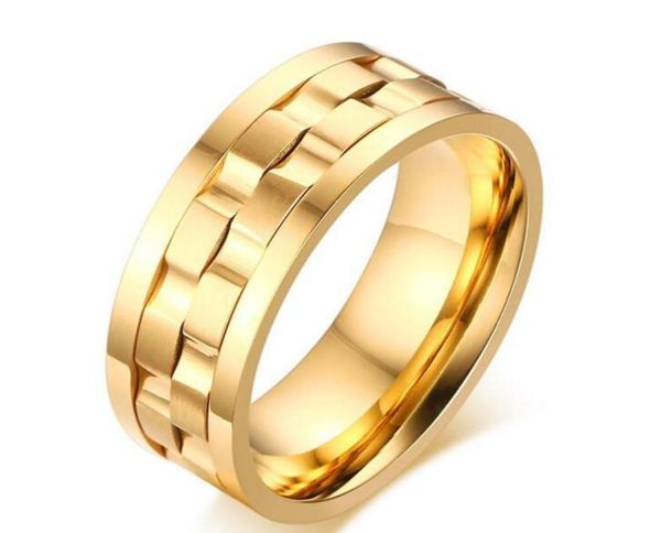 2018 new european and american popular man039s ring band rings 9mm rotatable stainless steel ring 892287, Silver
2018 new european and american popular man039s ring band rings 9mm rotatable stainless steel ring 892287, Silver