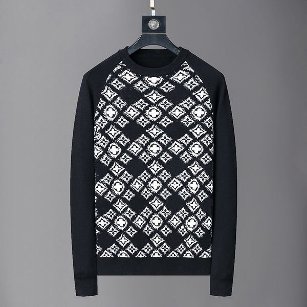 designer autumn luxury mens sweater fashion clothing pullover casual sweatshirt geometry patchwork color print new menswear, White;black
designer autumn luxury mens sweater fashion clothing pullover casual sweatshirt geometry patchwork color print new menswear, White;black