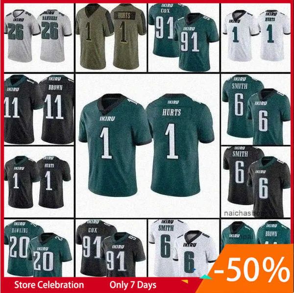 custom jersey philadelphia''eagles''6 devonta smith football 1 jalen hurts aj brown 26 miles sanders 90 davis brandon gr, White;black
custom jersey philadelphia''eagles''6 devonta smith football 1 jalen hurts aj brown 26 miles sanders 90 davis brandon gr, White;black