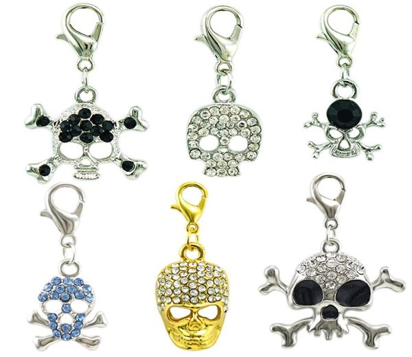 jinglang fashion lobster clasp charms dangle mix rhinestone pierced skull charms for diy jewelry making accessories9752974, Bronze;silver
jinglang fashion lobster clasp charms dangle mix rhinestone pierced skull charms for diy jewelry making accessories9752974, Bronze;silver
