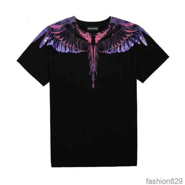 short sleeves men's and women's loose couple t-shirt tide mb phantom water drop feather wings 19sss1s1, White;black
short sleeves men's and women's loose couple t-shirt tide mb phantom water drop feather wings 19sss1s1, White;black