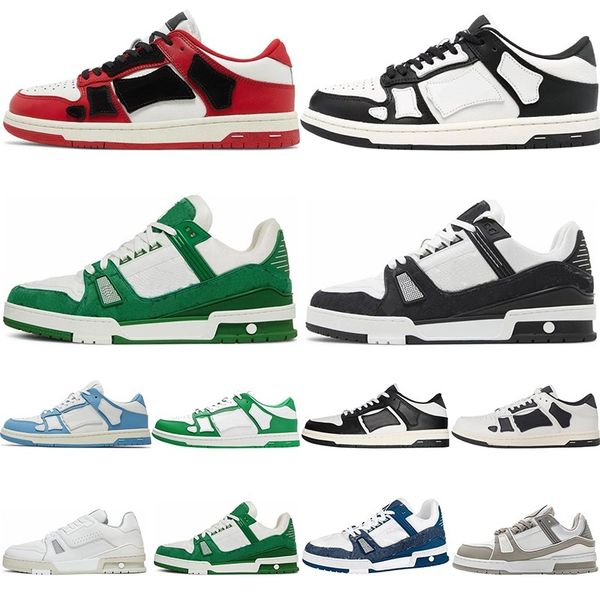 luxury designer shoes skel low black white panda grey fog pink leather sneakers low trainers denim blue green mens womens fashion plate-form
luxury designer shoes skel low black white panda grey fog pink leather sneakers low trainers denim blue green mens womens fashion plate-form