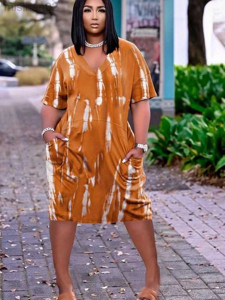 basic casual dresses zjfzml zz plus size women's tie dye print t-shirt dresses hipster deep v neck short sleeve knee length dress with, Black;gray
basic casual dresses zjfzml zz plus size women's tie dye print t-shirt dresses hipster deep v neck short sleeve knee length dress with, Black;gray