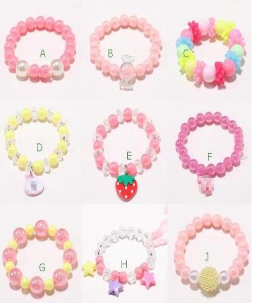 ins cute 9 style kids jewelry accessory colorful stars pearl love heart charms bracelet cute design princess bracelet kids girl je3726321, Red;brown
ins cute 9 style kids jewelry accessory colorful stars pearl love heart charms bracelet cute design princess bracelet kids girl je3726321, Red;brown