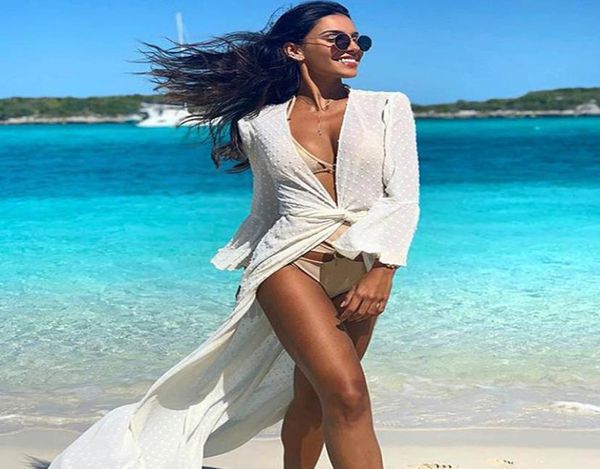 2021beach long maxi dress women beach cover up tunic pareo white v neck dress robe swimwear beachwear casual dresses vestidos4055643, Black;gray
2021beach long maxi dress women beach cover up tunic pareo white v neck dress robe swimwear beachwear casual dresses vestidos4055643, Black;gray