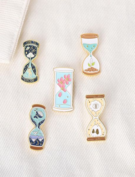 european time hourglass model brooches eye skull whale flower explore lapel pin animal mountain moon planet alloy clothes badge je3450712, Gray
european time hourglass model brooches eye skull whale flower explore lapel pin animal mountain moon planet alloy clothes badge je3450712, Gray