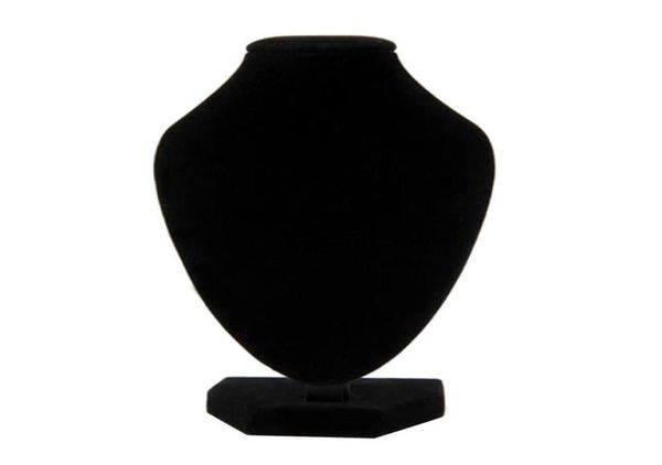 1x black jewelry necklace choker display stand bust neck velvet showcase2514456, Black;white
1x black jewelry necklace choker display stand bust neck velvet showcase2514456, Black;white