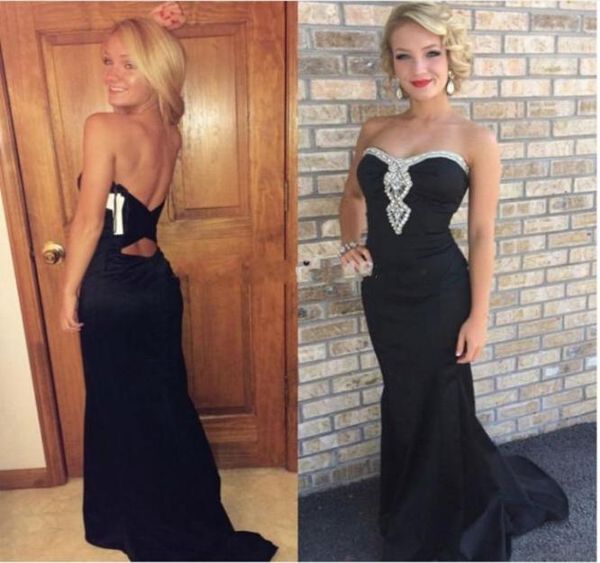 mermaid black formal evening dresses 2017 elegnt sweetheart backless vestido de festa pearls abendkleider crystal prom gowns2713708, Black;red
mermaid black formal evening dresses 2017 elegnt sweetheart backless vestido de festa pearls abendkleider crystal prom gowns2713708, Black;red