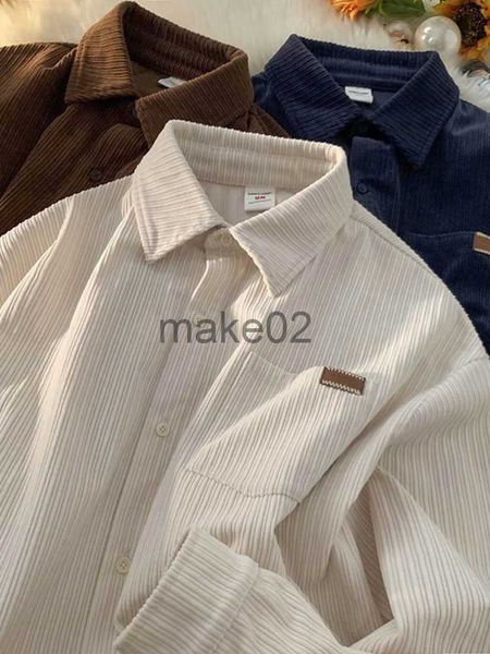 men's casual shirts gmiixder corduroy longsleeved lapel shirt men women autumn winter oversize retro trend blouse lovers casual button, White;black
men's casual shirts gmiixder corduroy longsleeved lapel shirt men women autumn winter oversize retro trend blouse lovers casual button, White;black