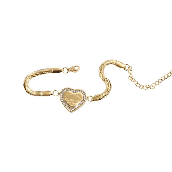 titanium steel 18k gold korean edition light luxury style tiffay sticky diamond heart print thick chain bracelet for women 2pol 2pol, Black
titanium steel 18k gold korean edition light luxury style tiffay sticky diamond heart print thick chain bracelet for women 2pol 2pol, Black