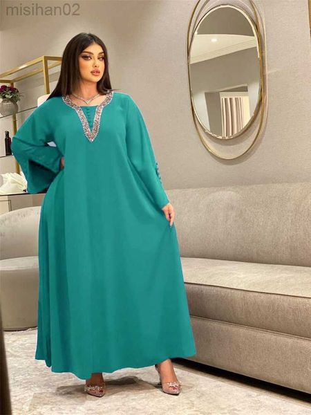 basic casual dresses elegant women's party dresses 2023 v-neck long sleeve abaya femme musulman robe kaftan jalabiyat ramadan hkd230807, Black;gray
basic casual dresses elegant women's party dresses 2023 v-neck long sleeve abaya femme musulman robe kaftan jalabiyat ramadan hkd230807, Black;gray