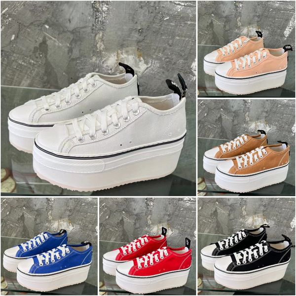 women platform sneaker fashion designer muffin low canvas shoes increase 5cm back zipper thick sole outdoors leisure low sneakers size 35-40, Black
women platform sneaker fashion designer muffin low canvas shoes increase 5cm back zipper thick sole outdoors leisure low sneakers size 35-40, Black