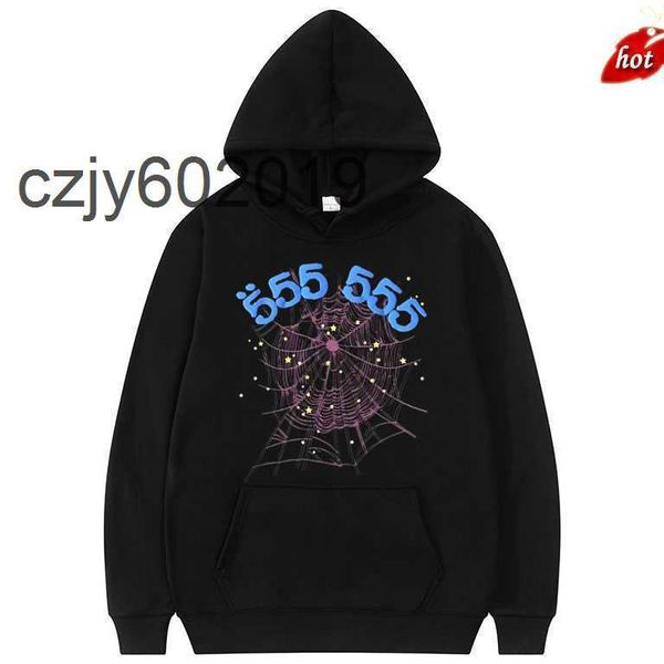 fashion creativity sp5der 555555 angel number hoodie men women spider web pattern sweatshirt loose clothing y0927sg5v, Black
fashion creativity sp5der 555555 angel number hoodie men women spider web pattern sweatshirt loose clothing y0927sg5v, Black