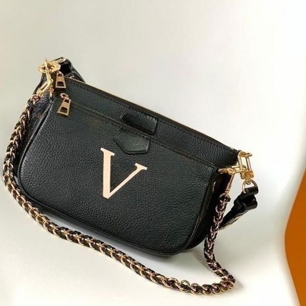 designer women's bag handbag crossbody bag three-piece mahjong bag black fashion chain leather single shoulder bag shopping bag everyth
designer women's bag handbag crossbody bag three-piece mahjong bag black fashion chain leather single shoulder bag shopping bag everyth