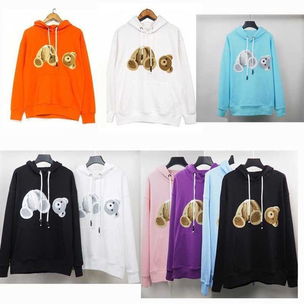 no brand name haircut bear flocking embroidered version wide dalian hat sweater terry fabric couple spring and autumn loose hoodie coat, Black
no brand name haircut bear flocking embroidered version wide dalian hat sweater terry fabric couple spring and autumn loose hoodie coat, Black
