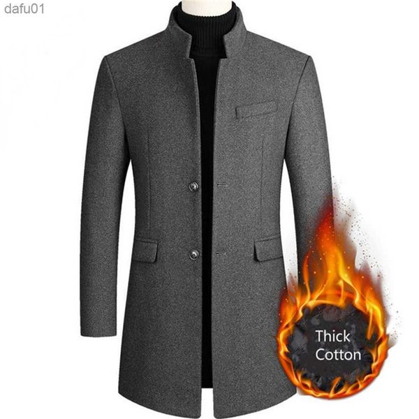 new winter fashion men slim fit long sleeve cardigans blends coat jacket suit solid mens long woolen coats l230520, Black
new winter fashion men slim fit long sleeve cardigans blends coat jacket suit solid mens long woolen coats l230520, Black