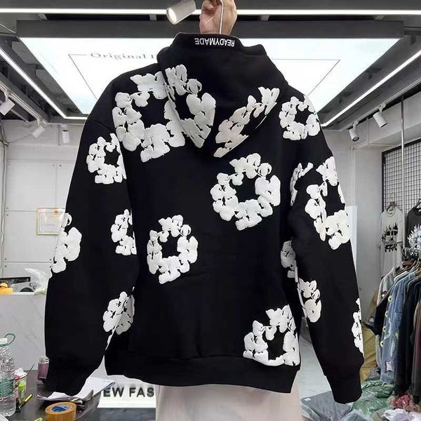 men's hoodie denim tears autumn/winter kanyes kapok full print foam print hip hop loose men's and women's plush hoodie ye, Black
men's hoodie denim tears autumn/winter kanyes kapok full print foam print hip hop loose men's and women's plush hoodie ye, Black