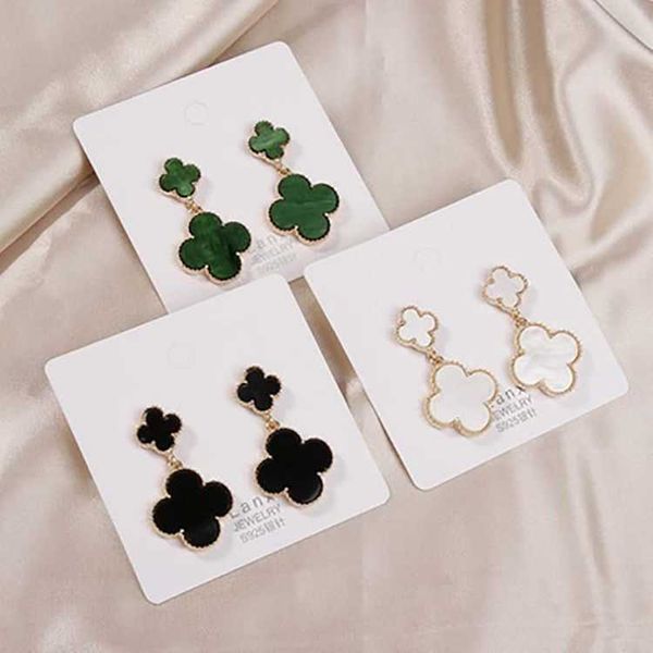 clover earrings s925 silver korean edition east gate new versatile style earrings long fashion acrylic four leaf grass women's earrings, Golden
clover earrings s925 silver korean edition east gate new versatile style earrings long fashion acrylic four leaf grass women's earrings, Golden