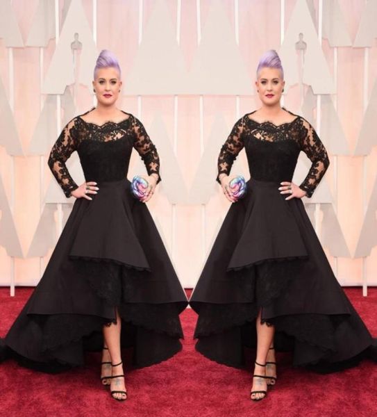 black evening dresses oscar hilo lace long sleeve prom gown excellent taffeta runway fashion show plus size formal party evening 3891229, Black;red
black evening dresses oscar hilo lace long sleeve prom gown excellent taffeta runway fashion show plus size formal party evening 3891229, Black;red