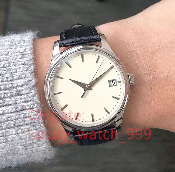 designer men's watch with automatic mechanical movement 39mm white black gold rose gold stainless steel dial leather strap classic brac, Slivery;brown
designer men's watch with automatic mechanical movement 39mm white black gold rose gold stainless steel dial leather strap classic brac, Slivery;brown