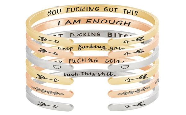 fashion 6mm personalized cuff bracelet i am enough beaches engraved titanium steel bangle gifts for women girls3824394, White
fashion 6mm personalized cuff bracelet i am enough beaches engraved titanium steel bangle gifts for women girls3824394, White