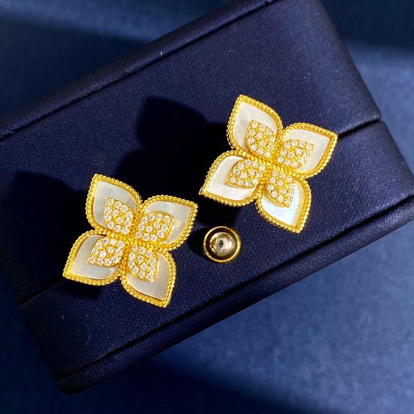 lucky clover designer stud earrings for women 18k gold luxury hollow sweet flower bling diamond earring ear rings earings jewelry, Golden
lucky clover designer stud earrings for women 18k gold luxury hollow sweet flower bling diamond earring ear rings earings jewelry, Golden